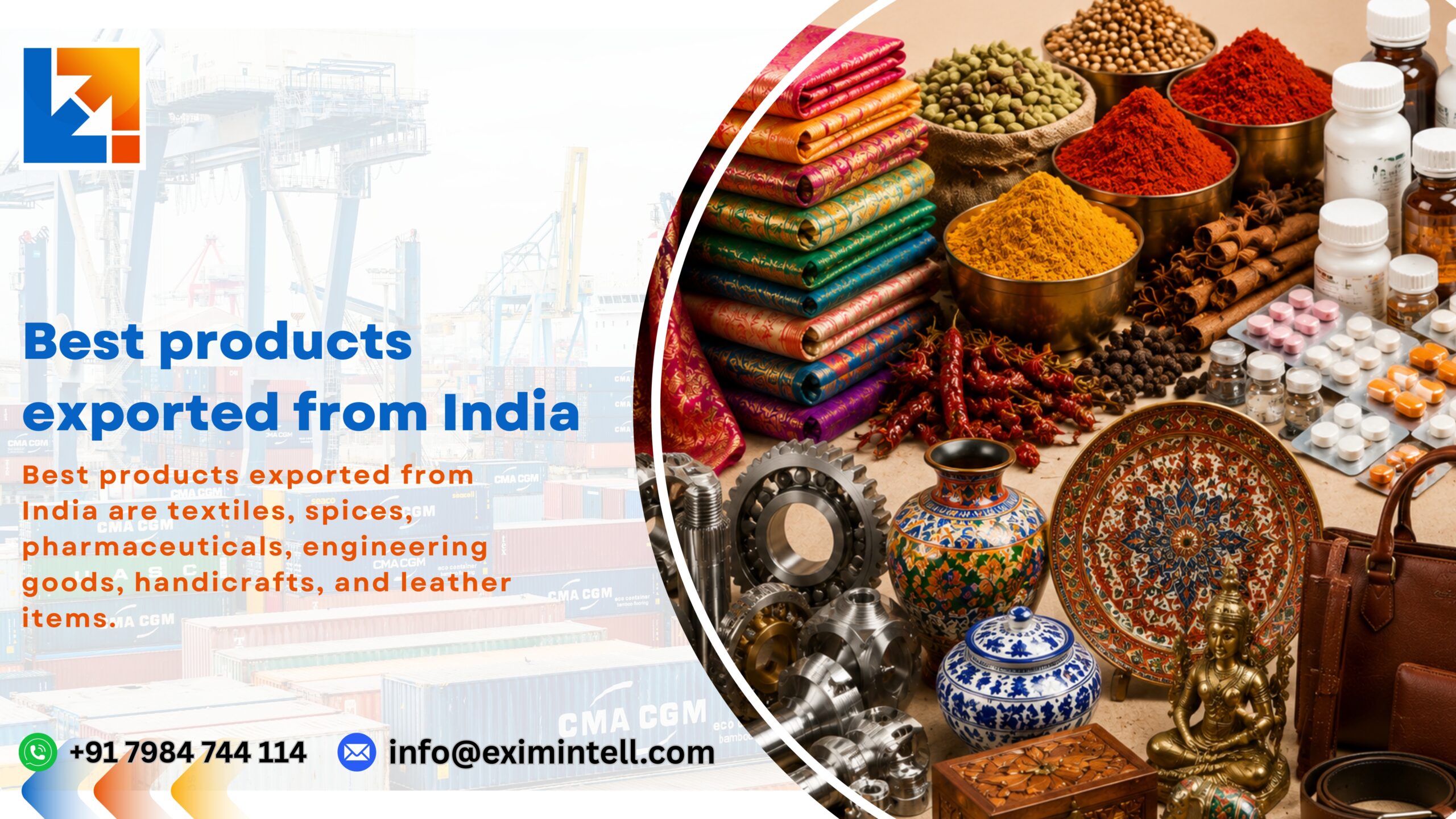 Best Products Exported From India for High Profit