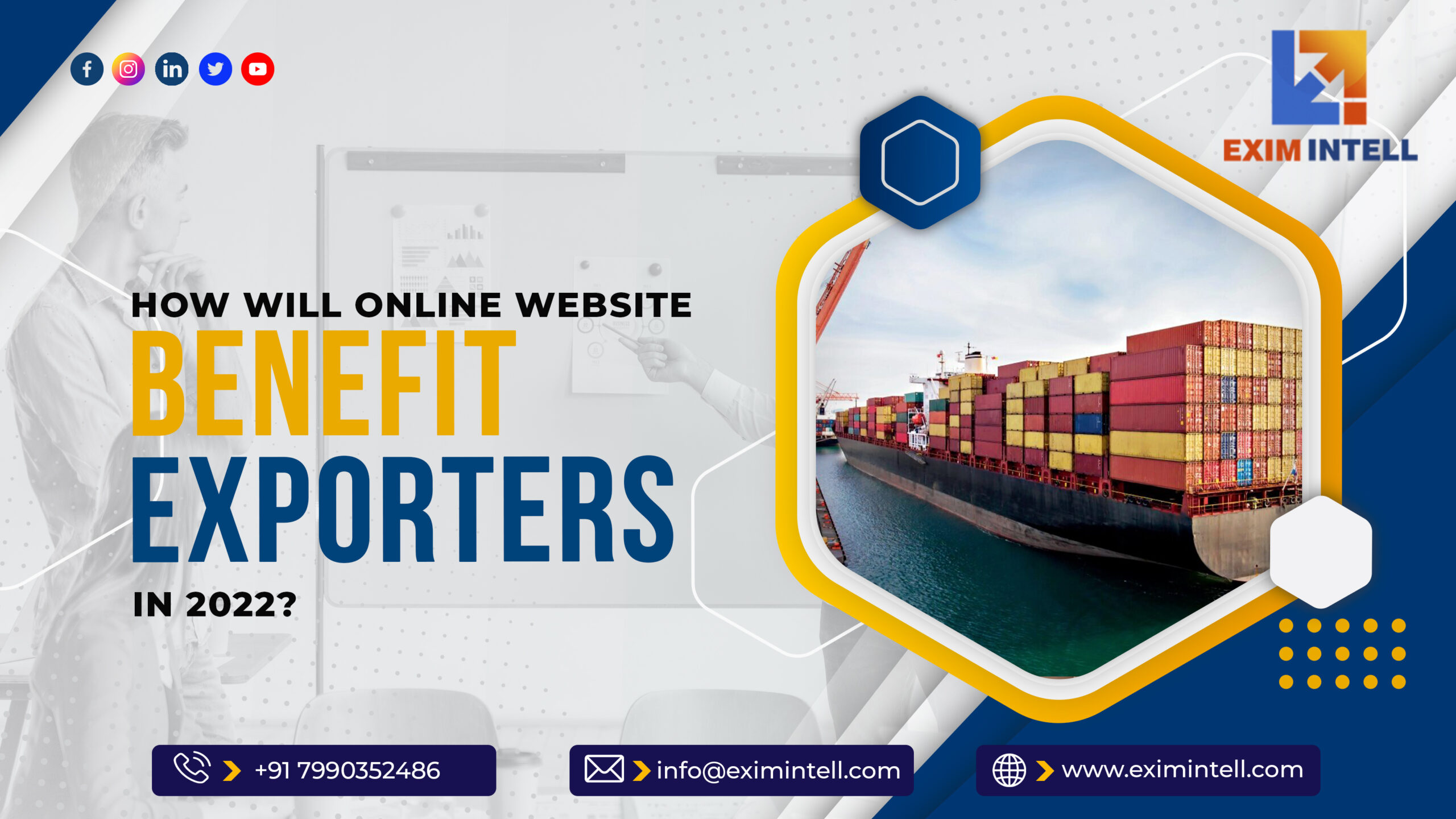 How will Online Website benefit exporters in 2022?
