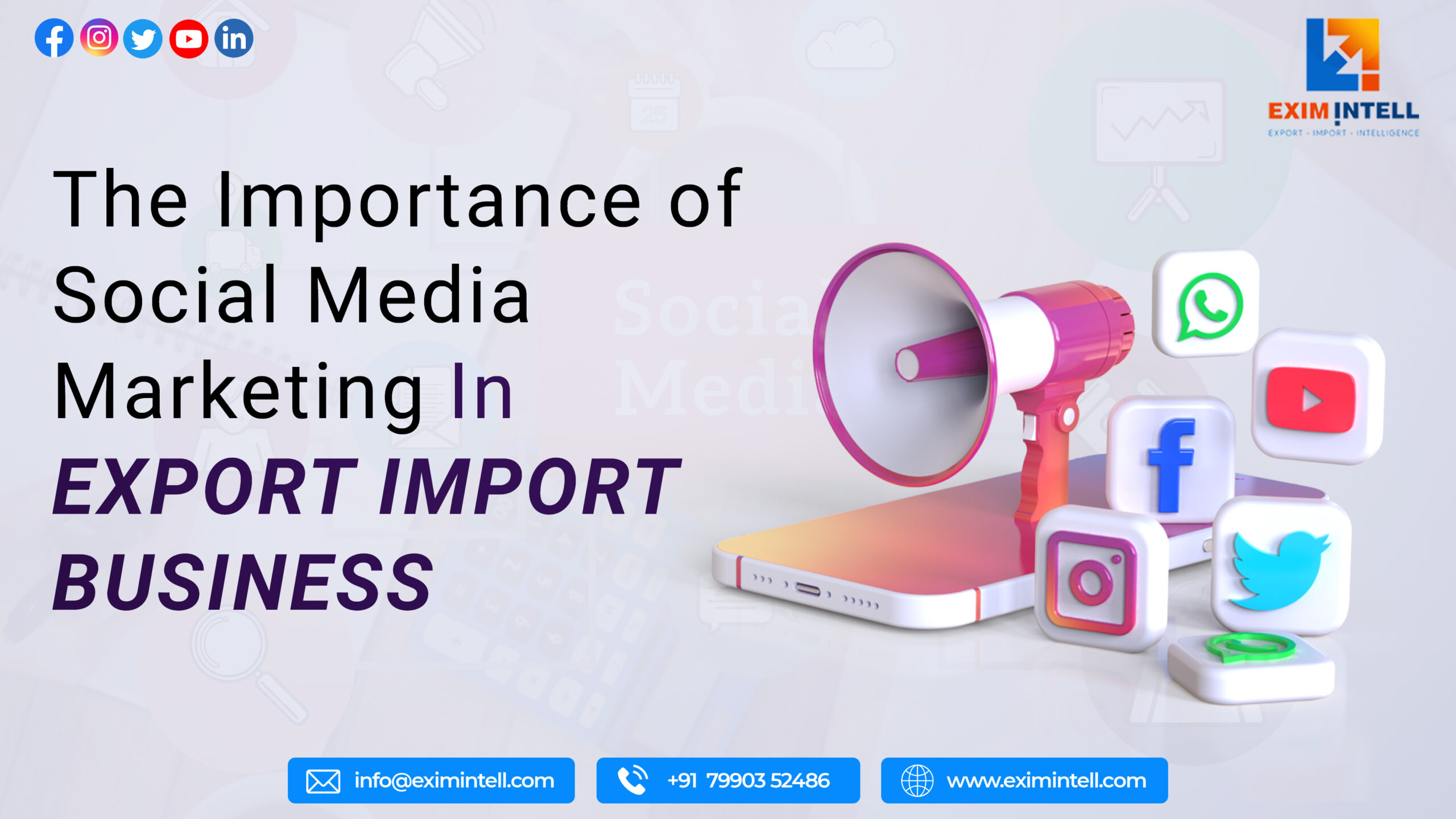 The Importance of Social Media Marketing In Export Import Business