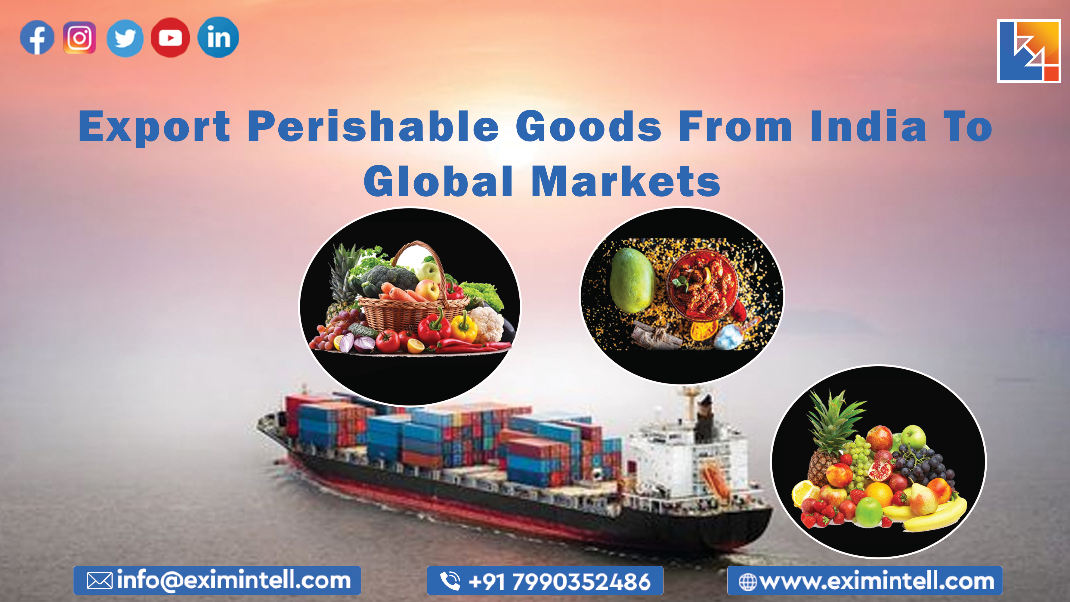 Export Perishable Goods From India To Global Markets in 2023
