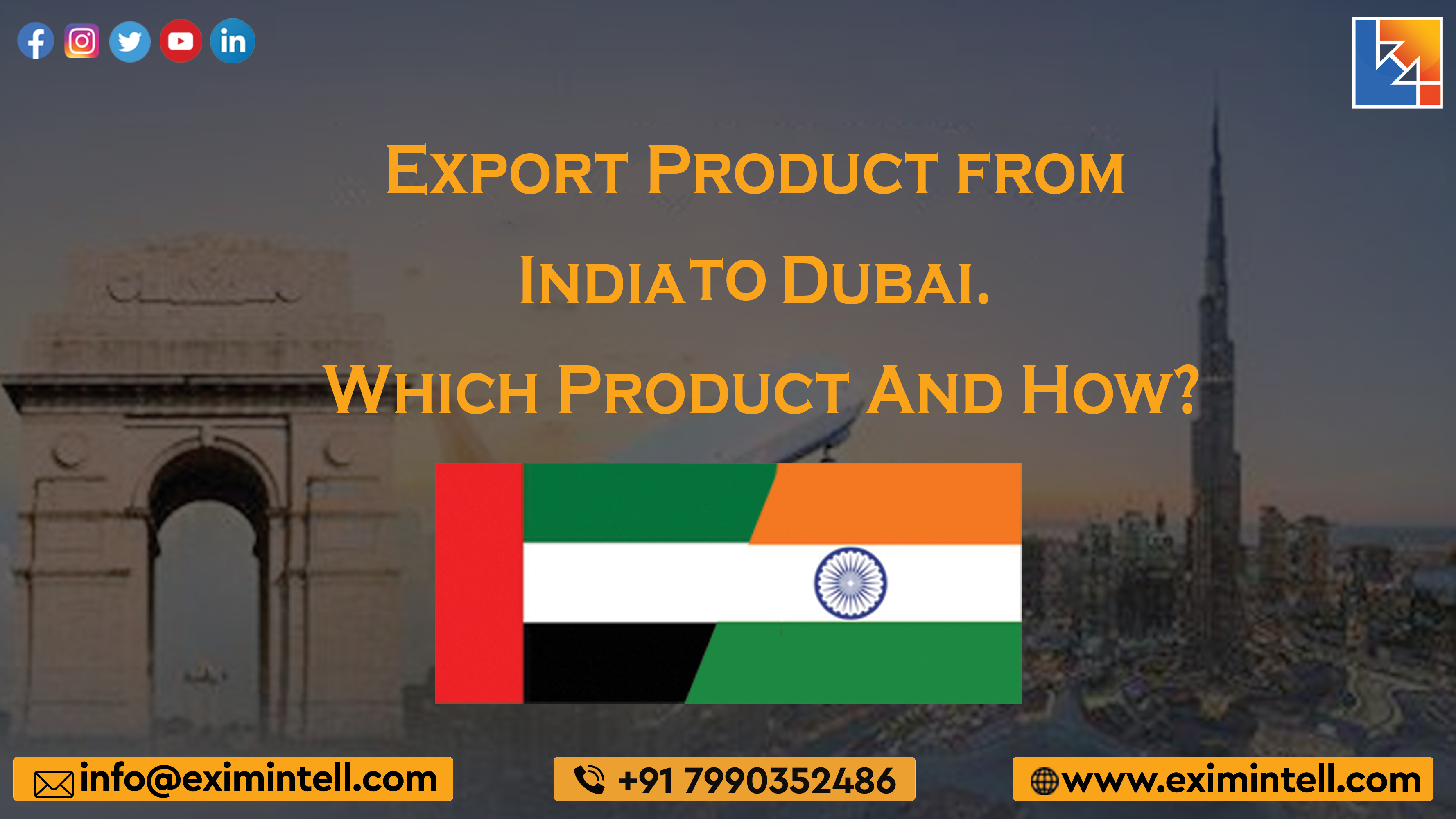 Export Product from India to Dubai. Which Product And How?
