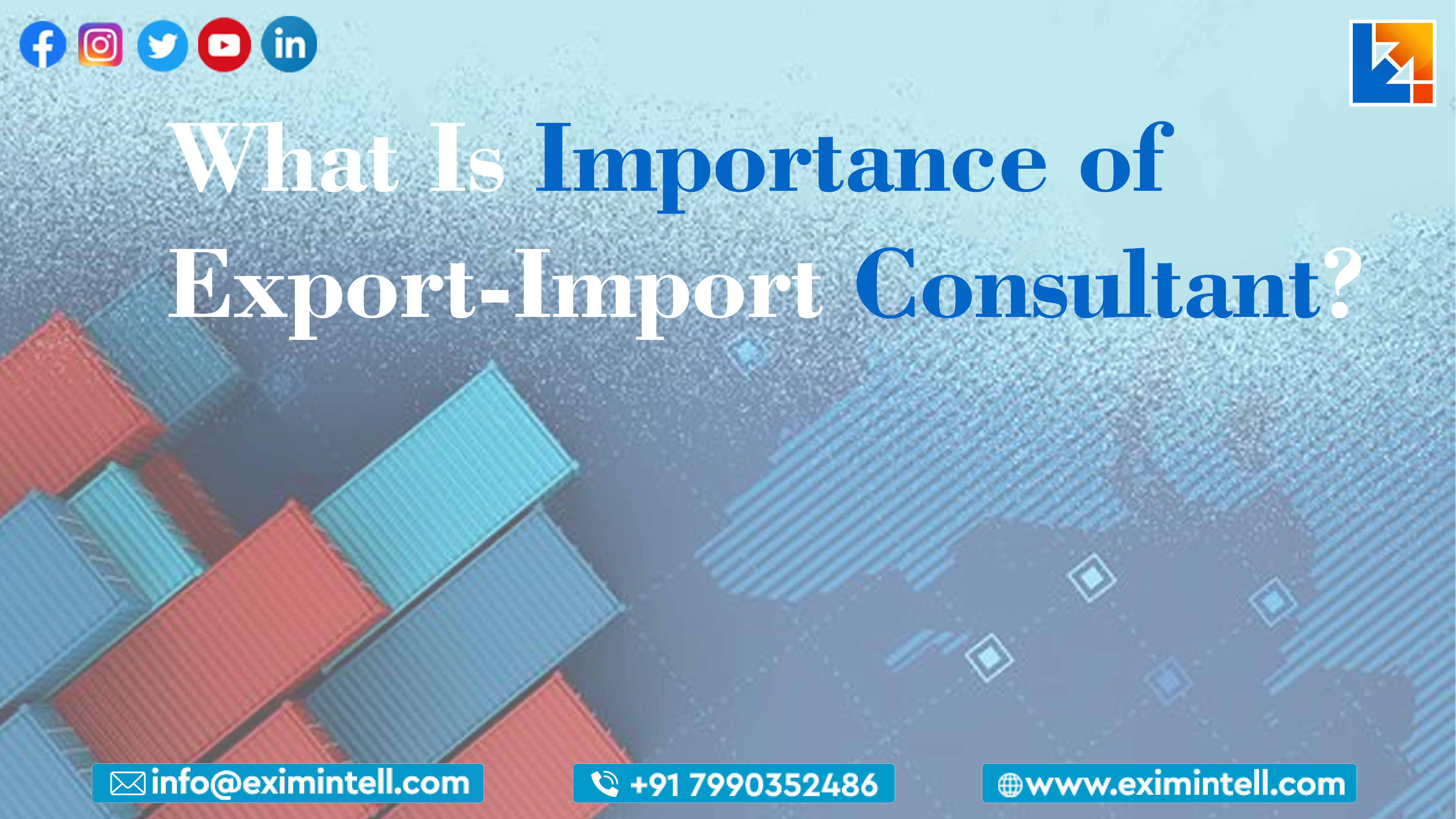 What Is Importance of Export-Import Consultant?