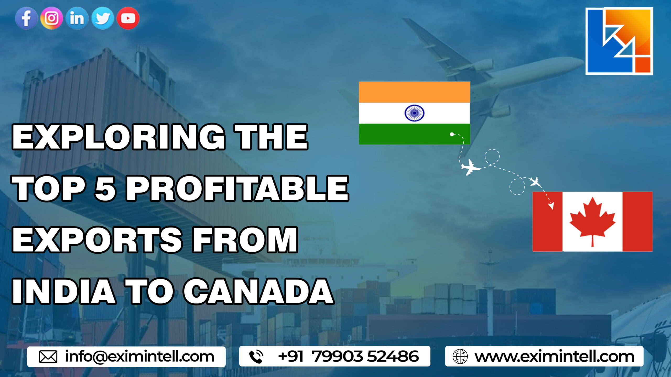 Exploring the Top 5 Profitable Exports from India to Canada