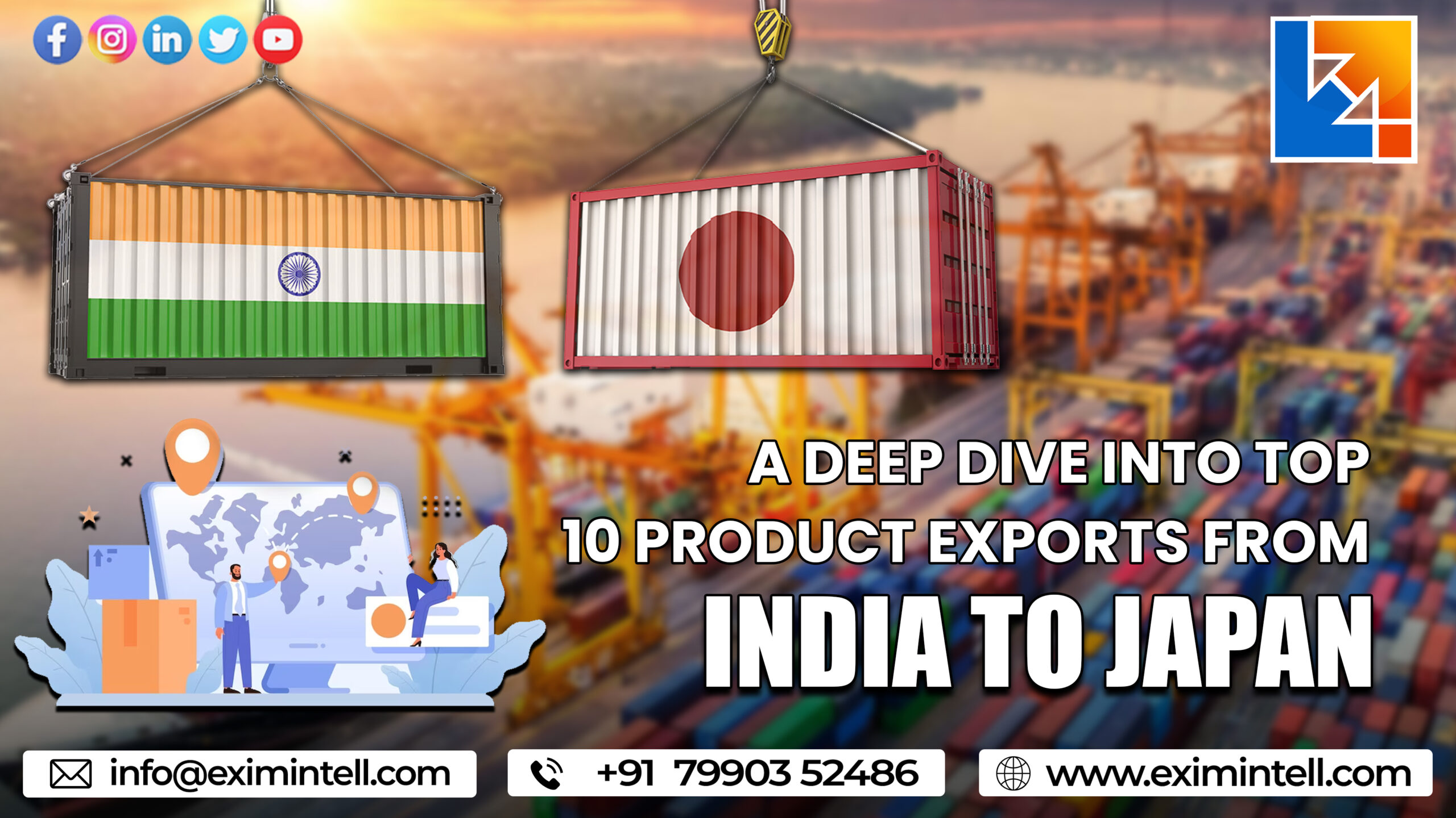A Deep Dive into Top 10 Product Exports from India to japan