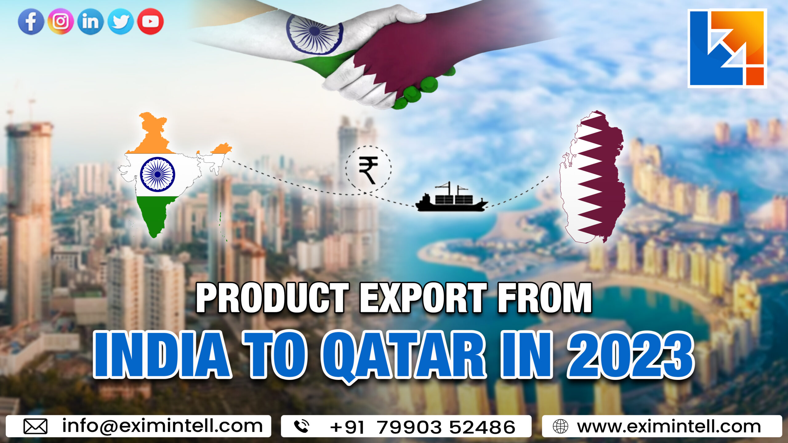 Product Exports from India to Qatar in 2023