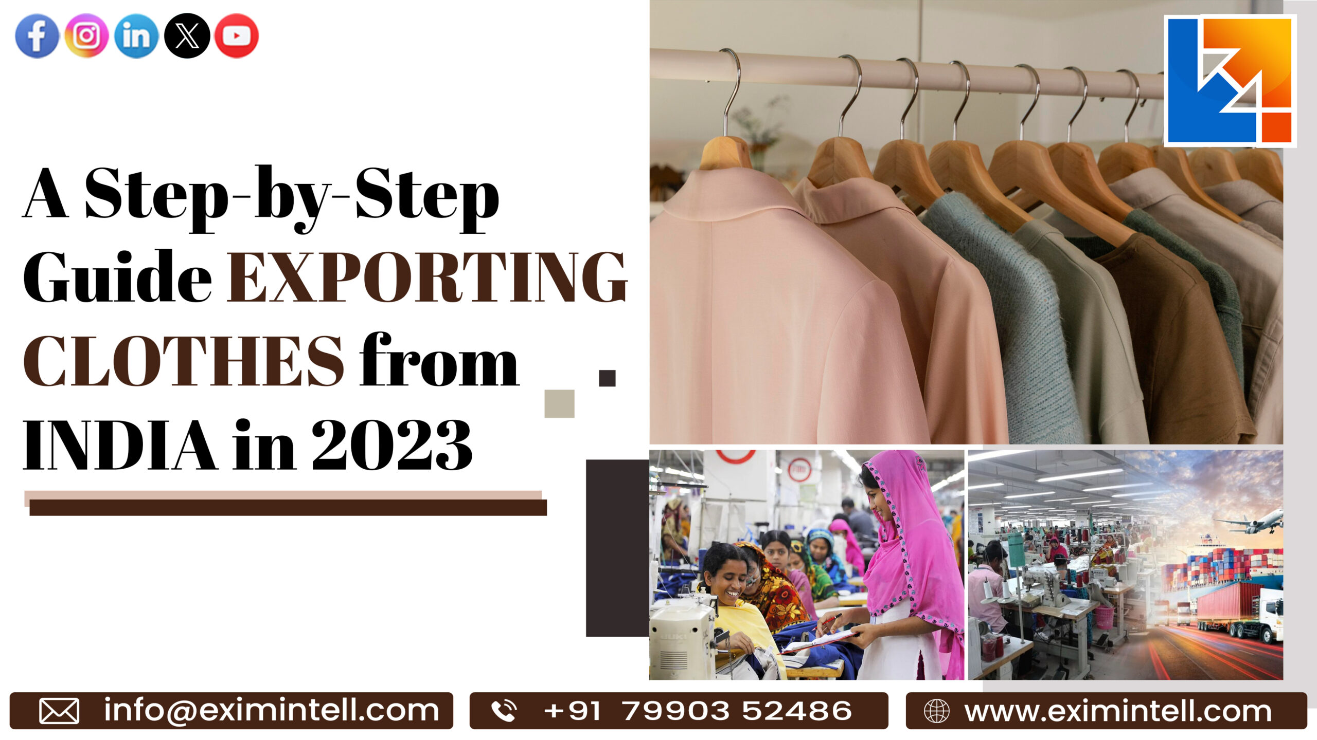 A Step-by-Step Guide: Exporting Clothes from India in 2023