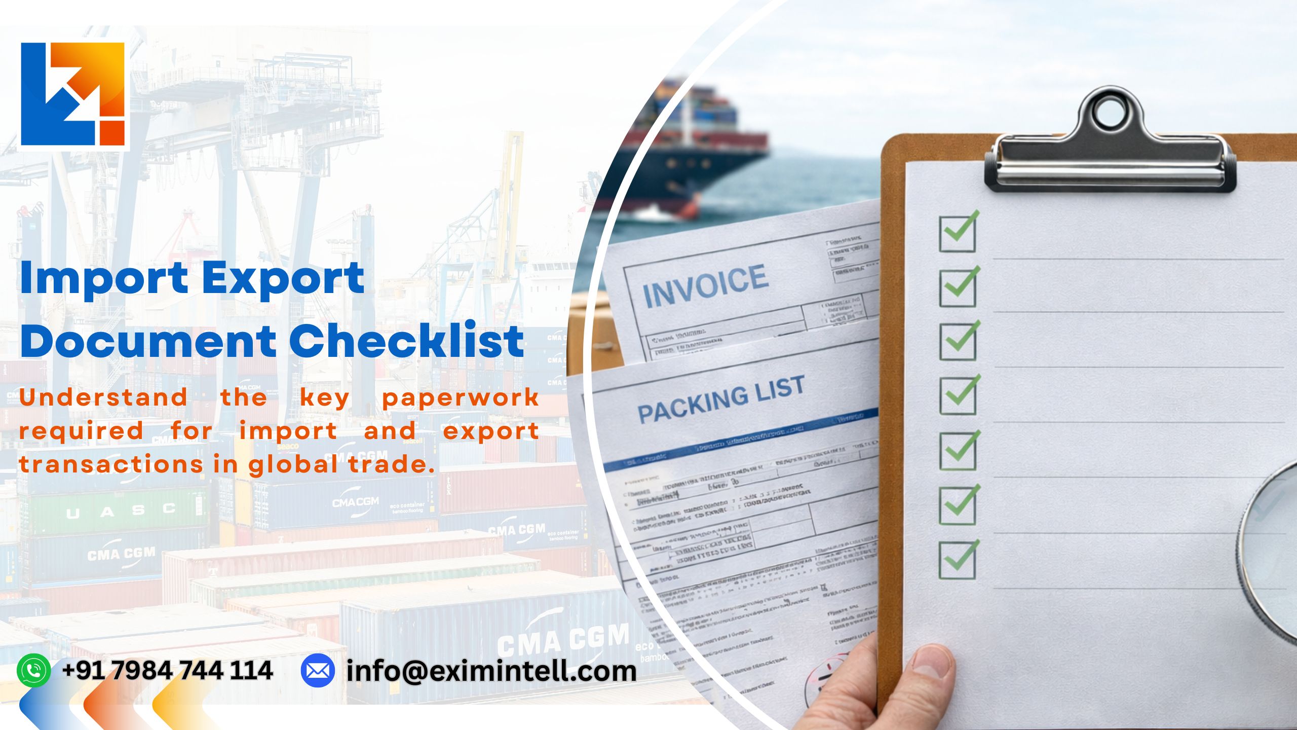 Import Export Document Checklist: Essential Papers for International Trade