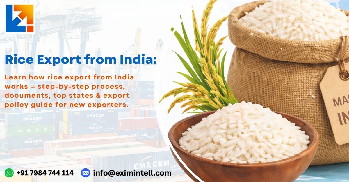 Rice Export from India: Step-by-Step Guide for New Exporters
